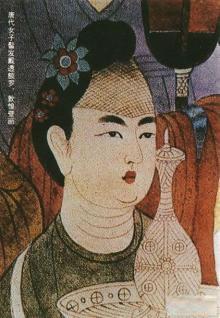 Мрежа за коса от династията Тан