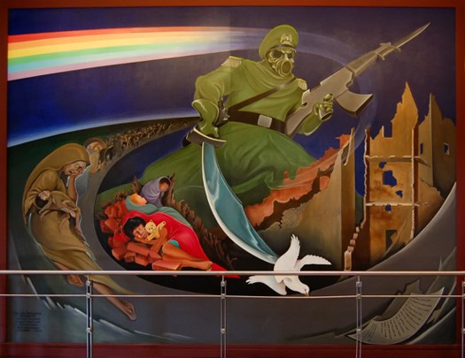 Изродските стенописи на международното летище в Денвър