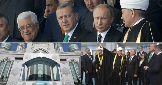Путин и Ердоган откриха в Москва най-голямата европейска джамия