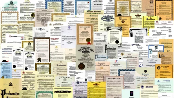 Falun Dafa awards